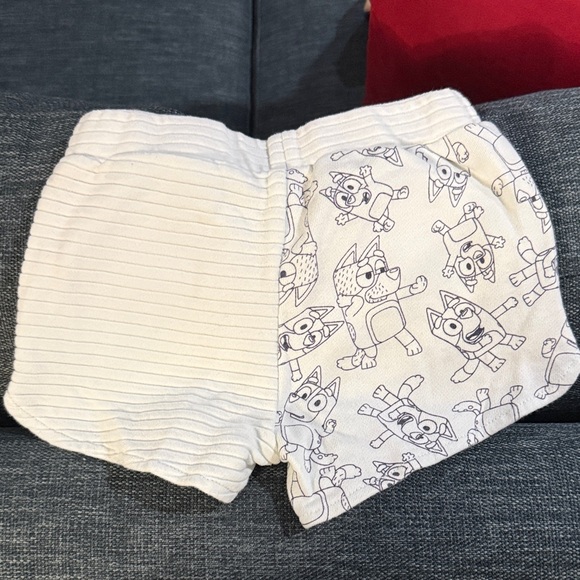 Bluey Pale Blue Character Shorts - Picture 4 of 4